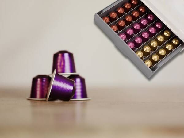 Organizator de perete pentru capsule de cafea nespresso 30 de capsule cu extragere superioară