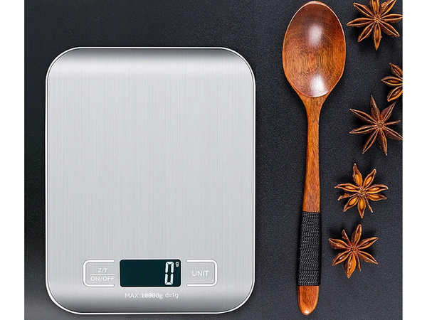 PRECIOUS ELECTRONIC KITCHEN WEIGHTS 5Kg/1g HOME APPLIED LCD DISPLAY STEEL