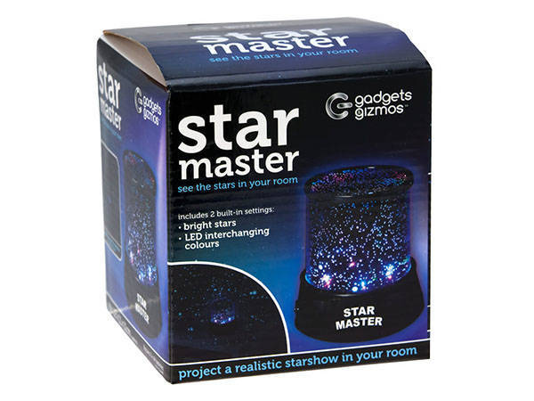 Proiector de cer cu lumină de noapte star master