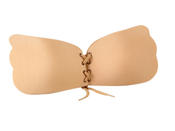 Sutien autoportant push up inserții roz d