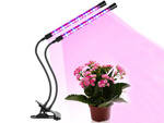 2x lampă de creștere a plantelor 40 led timer usb clip