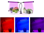 2x lampă de creștere a plantelor 40 led timer usb clip