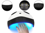 Lampă de unghii 15 leduri uv hibride geluri panda 36w