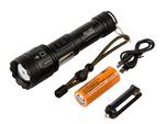 Lanternă tactică bailong cree led xhp160 cob putere