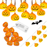 Lumini de dovleac 10 a condus agățat halloween 200cm luminoase decorare decorare dovleac