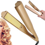 Păr îndreptare ceramică curling fier 2in1 twist