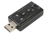 Placă de sunet usb 7.1 microfon cască jack