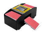 Poker set card shuffler poker shuffler