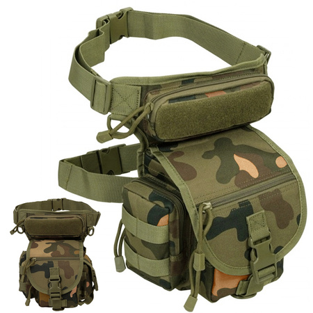 Бедренная сумка ножная сумка военная тактическая вместительная военная почечная