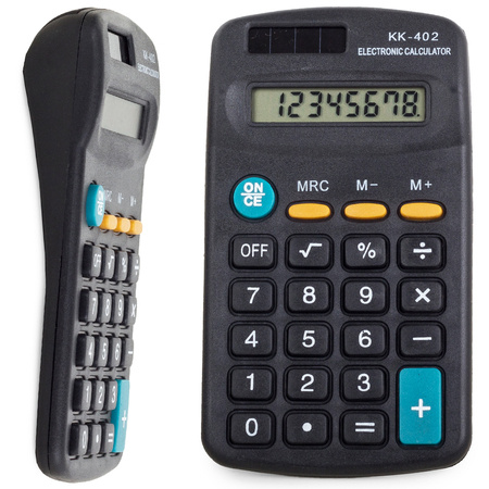 Классический карманный калькулятор 8 цифр базовый