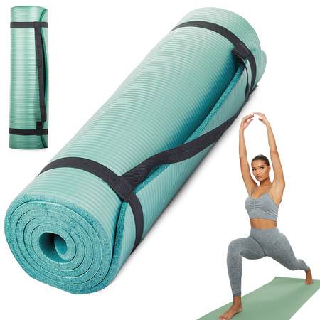 Коврик для упражнений fitness yoga areobic 180x60