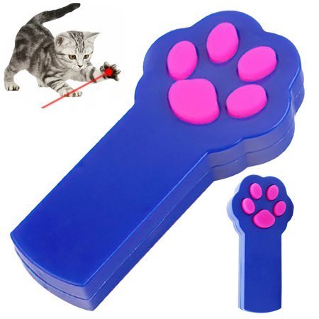 Лазер для кошек свет игрушка лапа указатель