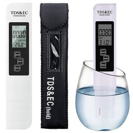 Тестер жесткости воды tds ec osmosis temp