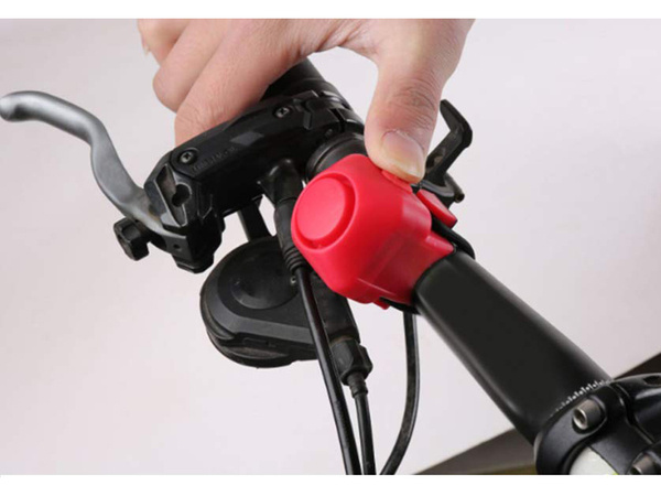 Велосипед колокол электронный рожок громкий 130 дб велосипед сигнализация сирена