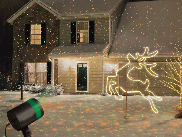 Лазерный проектор рождественский прожектор лазерный
