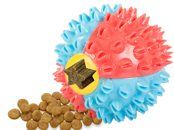 Мяч лакомство жевательная игрушка для собак корм