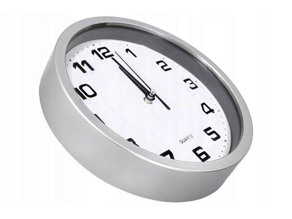 Настенные часы большие не трогательные тихие 20 см круглая секундная стрелка