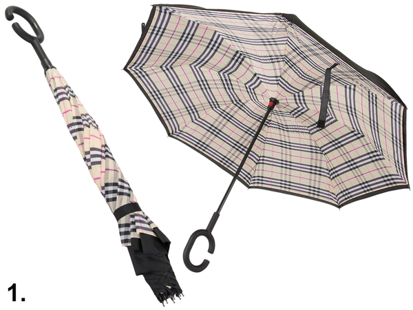 Перевернутый складной зонт