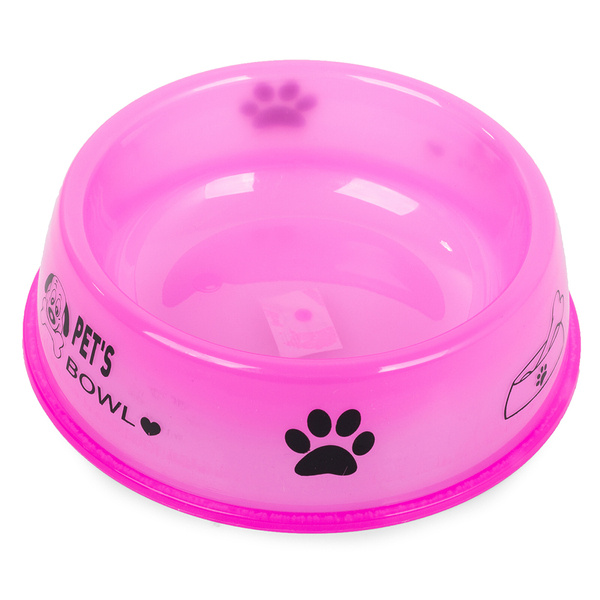 Пластиковая миска для собаки кошки воды стойло 0.6l
