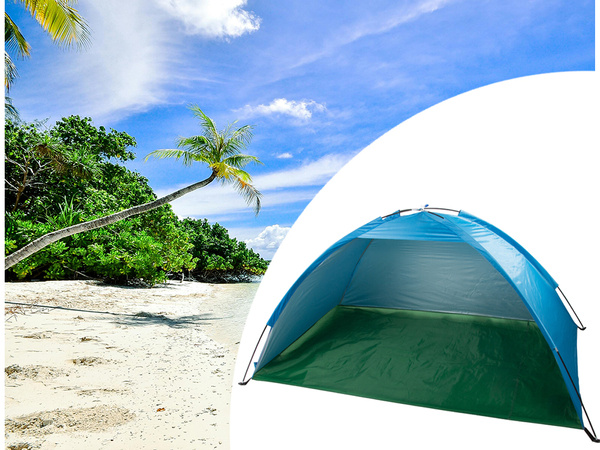 Пляжная палатка пляжный экран уф защита полуоткрытый сад палатка с крышкой