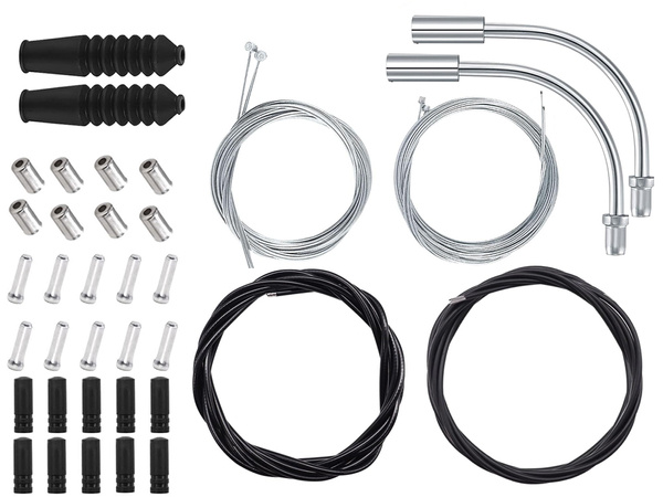Полный комплект кабелей тросы тормозные втулки для переключателей передач концевые втулки крышки
