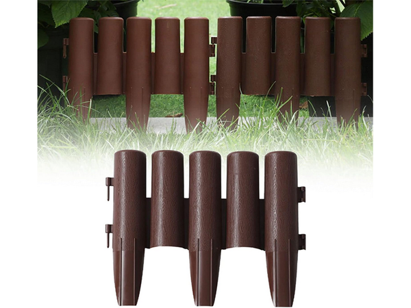 Садовое ограждение palisada garden barrier fence 215cm 8 elem.