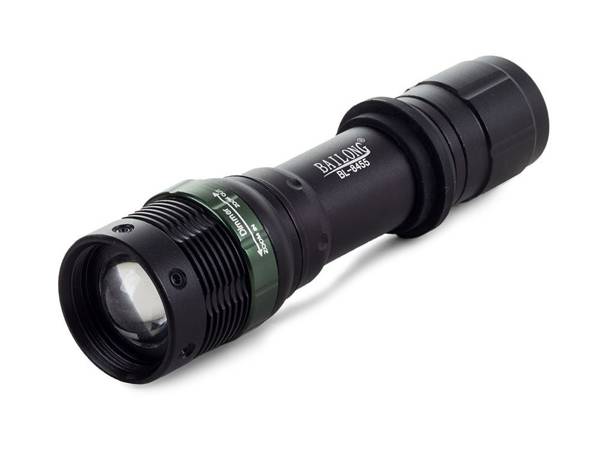 Тактический фонарь bailong zoom cree diode xml-t6