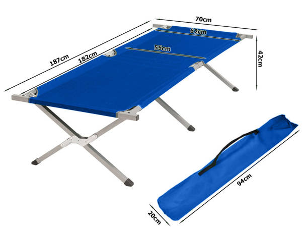 Туристическая полевая кровать canada folding daybed