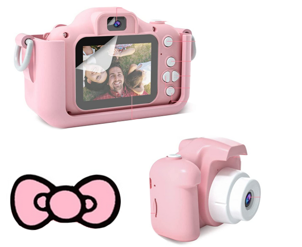 Цифровой фотоаппарат для детей с играми фотоаппарат игры кошечка