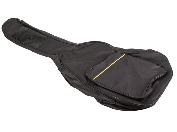Чехол для акустической классической гитары с карманами скобами держатель гитары