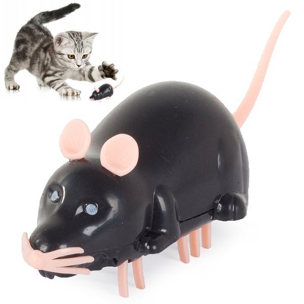 Электрическая мышь вибрирующая кошка игрушка прорезыватель