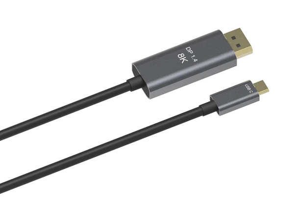 Displayport usb typ-c 1.4 video audio usb-c 8k 4k 2k кабель 1.8м