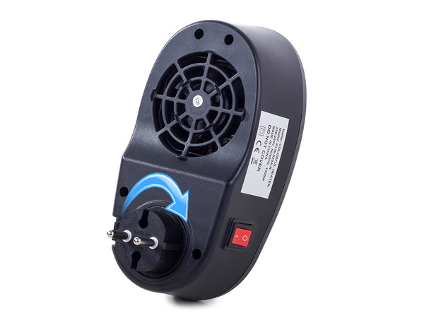 Grzejnik elektryczny mini heater rgb 1000w piecyk