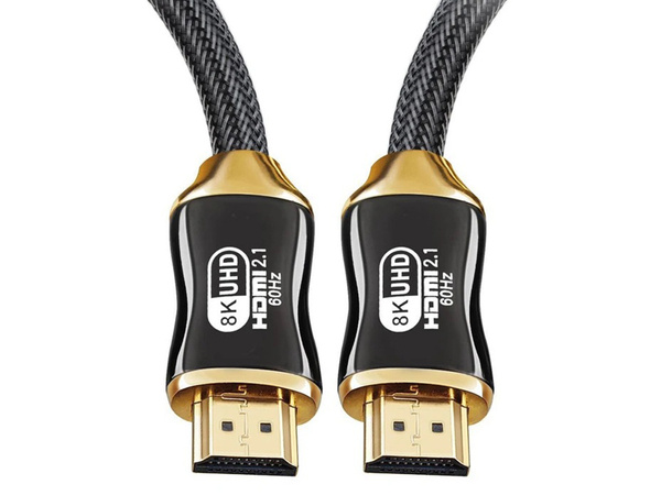 Hdmi 2.1 video cable ultra high speed 8k 60hz 4k 120hz hq gold 3m