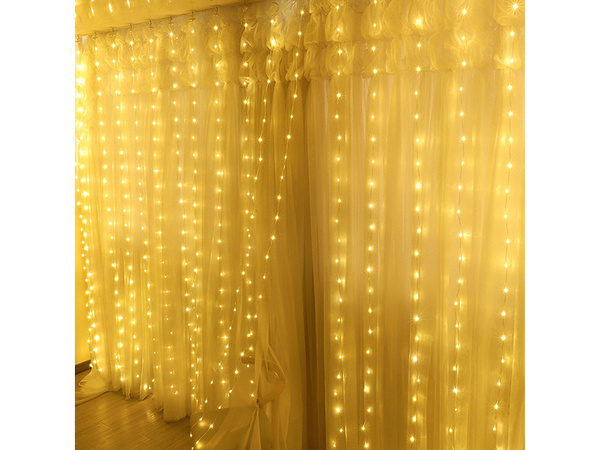 Mikro curtain 300 led drunk 3x3 hanging lights