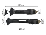 Лопатка-скребок для удаления силикона и затирки