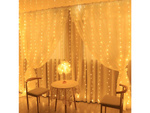 Mikro curtain 300 led drunk 3x3 hanging lights