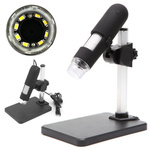 Mikroskop cyfrowy usb 8 led smd 800x lupa zoom