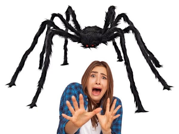 Halloween pavúk obrovská tarantula dekorácia