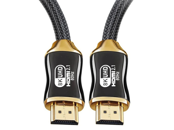 Hdmi 2.1 video kábel ultra high speed 8k 60hz 4k 120hz hq gold 2m