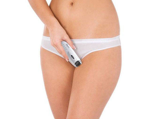 Tvárový epilátor bikini body trimmer led