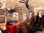 Halloween pavúk obrovská tarantula dekorácia