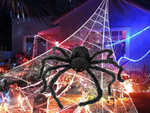 Halloween pavúk obrovská tarantula dekorácia