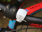 Led bike light predné zadné 2ks silikón