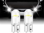 W5w t10 white cristalic led car light 2 ks component