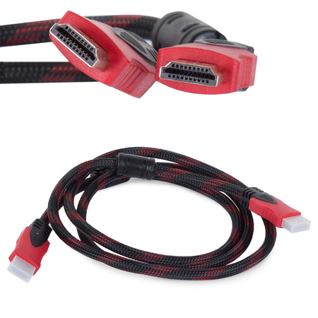 Kabel hdmi 2.0 4k 3d uhd 1,8 m bakreni 48-bitni