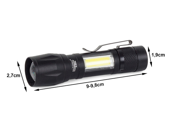 Bailong torch classic mini cree zoom xp-e cob