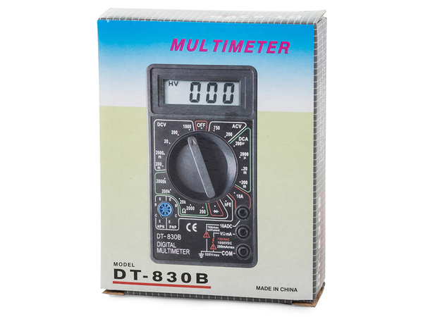 Digitalni multimeter lcd elektronika merilnik toka