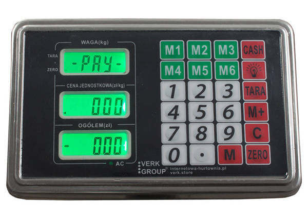 Elektronska tehtnica 100kg lcd tehtnica