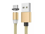 Magnetni nabojni kabel 3w1 micro typ-c usb lightning 1m